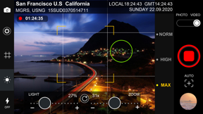 BINOCULARS  35X GPS STAMP screenshot
