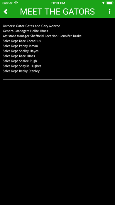 Screenshot #2 pour Gator Fitness