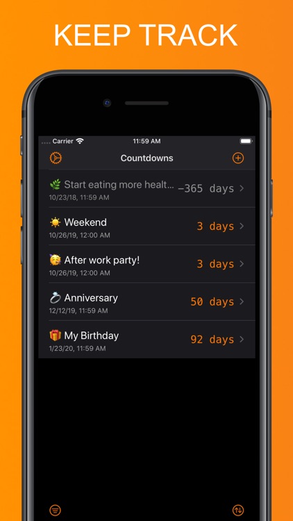 SOON - All your Countdowns