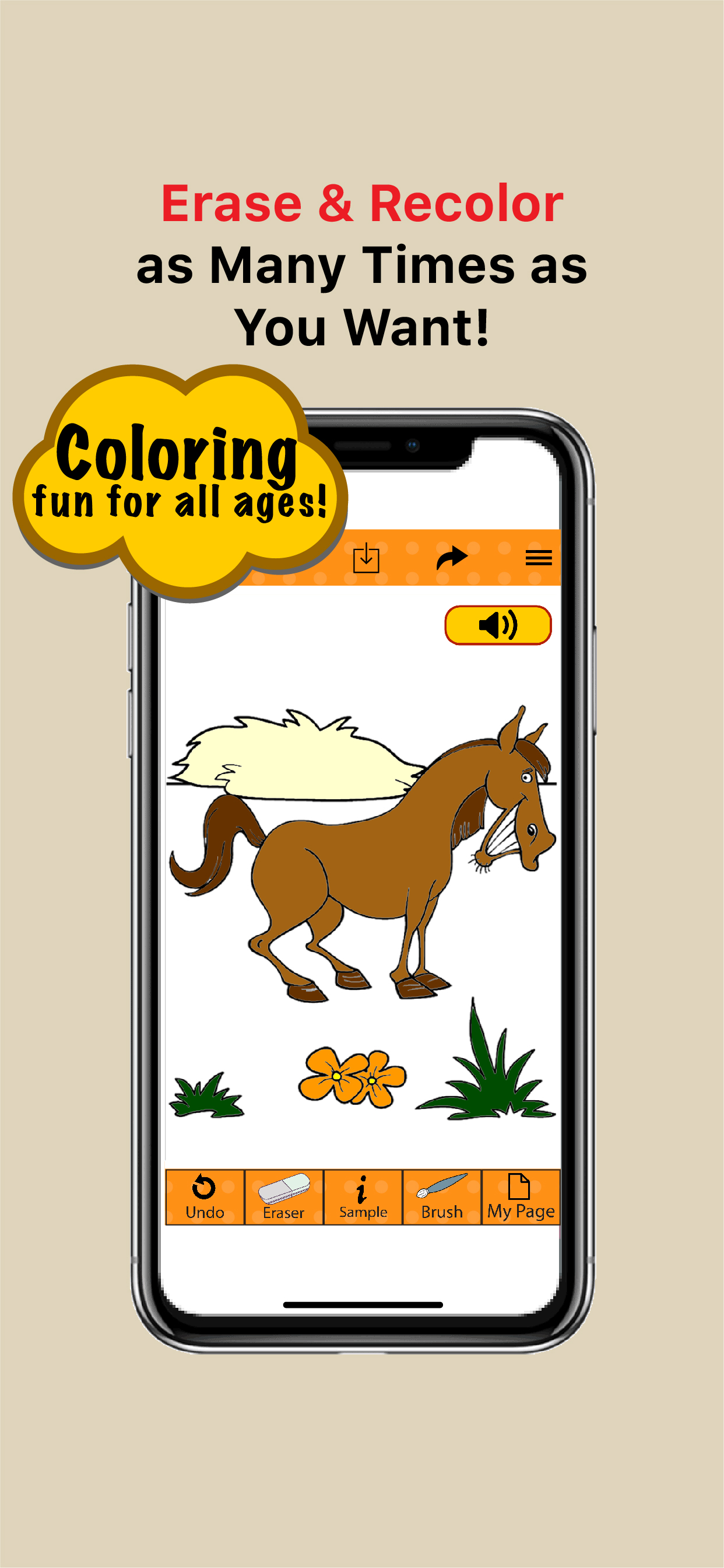 Listen & Color Land Animals screenshot 4
