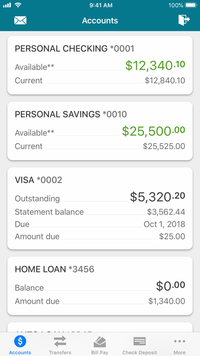 Hartford Federal Credit Union Screenshot