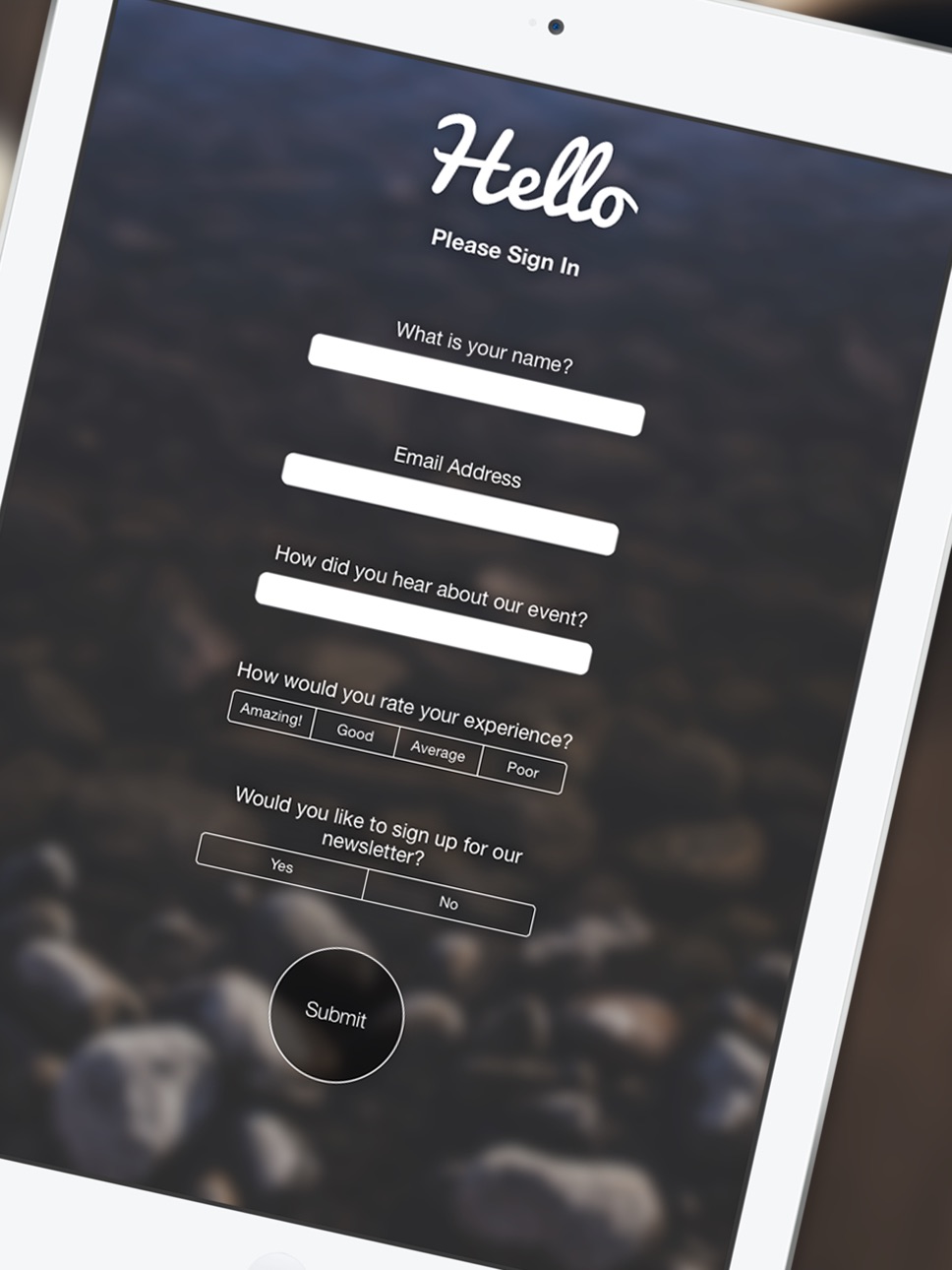 iPad screenshot