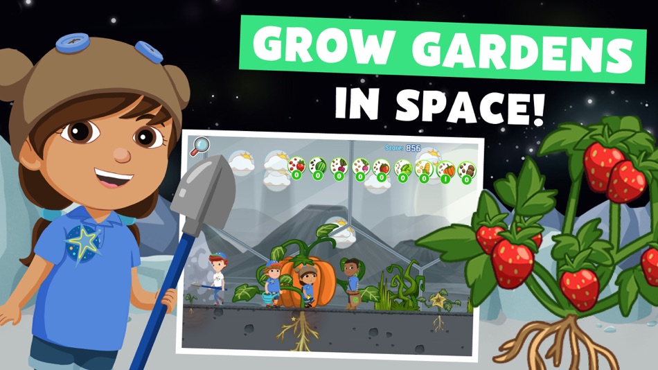 #4. Ready Jet Go! Space Scouts (iOS) 由: PBS KIDS