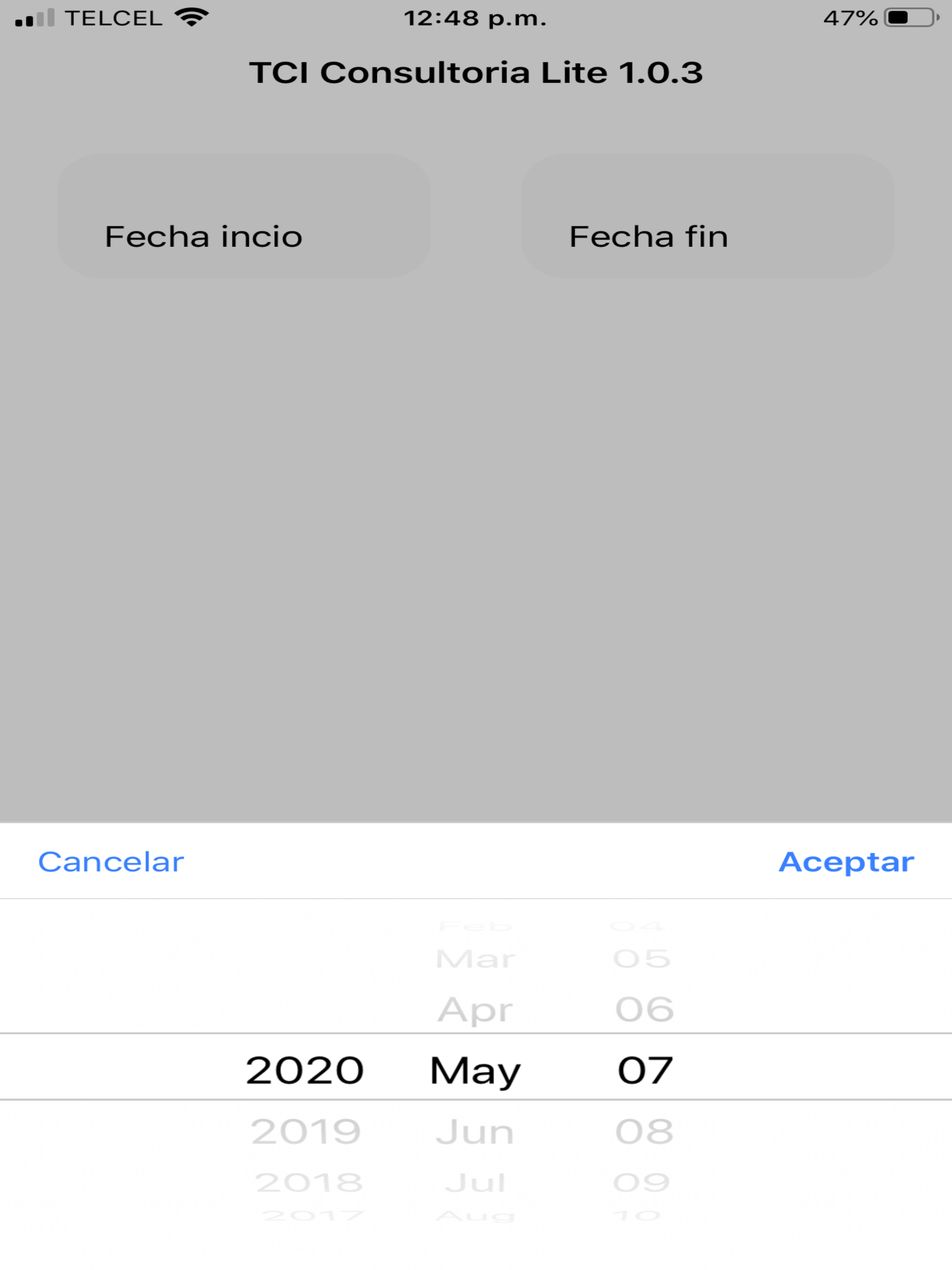 TCI Bitacora screenshot 12