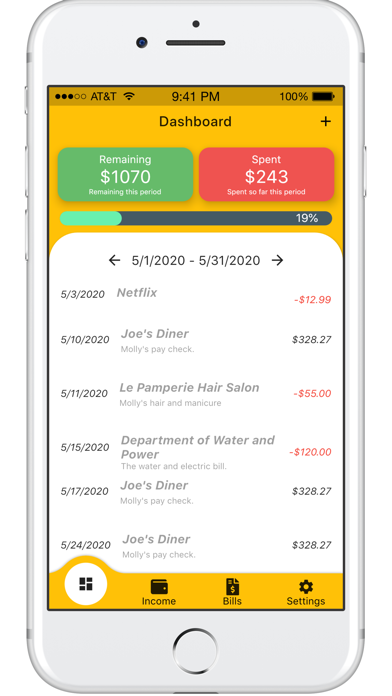 App screenshot