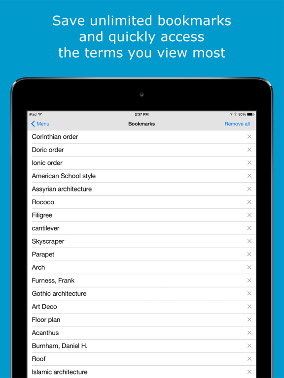 Screenshot #5 for Architecture Dictionary.