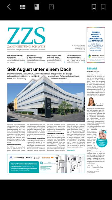 Zahnzeitung Screenshot