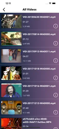 Captura 4 Video Player :All Media Player iphone