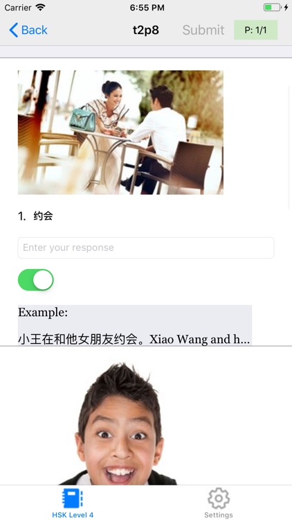 HSK 4 Practice Tests / Answers screenshot-4