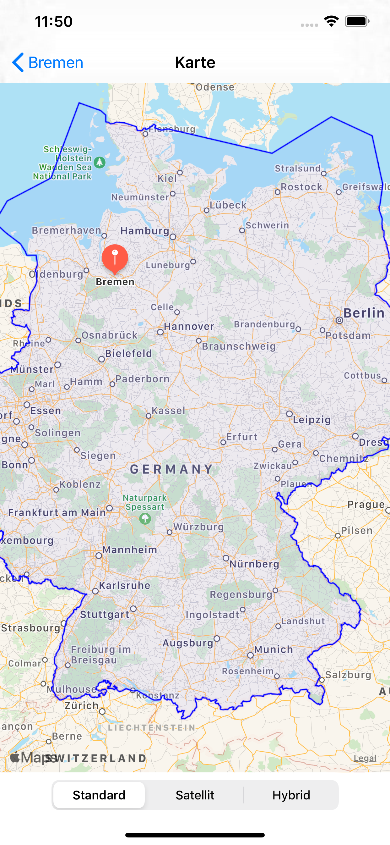 Ortsdaten