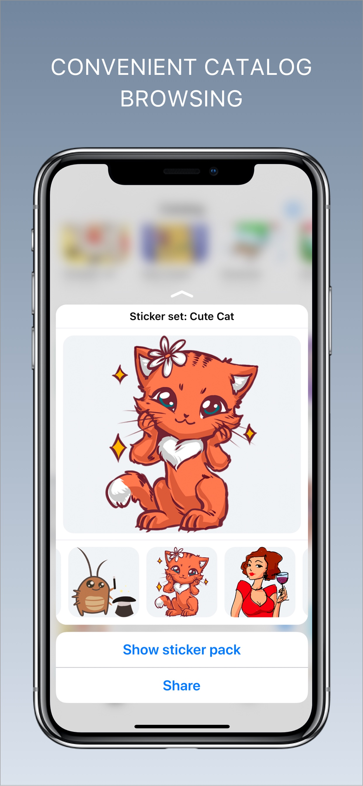 Sticker sets - Emoji keyboard