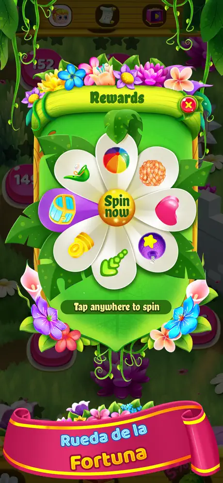Flower Games - Bubble Shooter