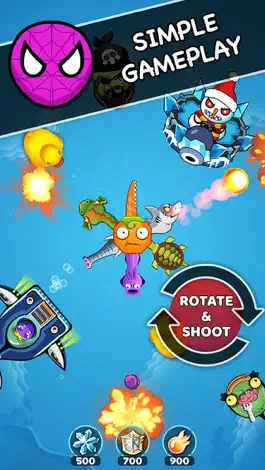 Game screenshot Idle Defense Octopus Evolution apk