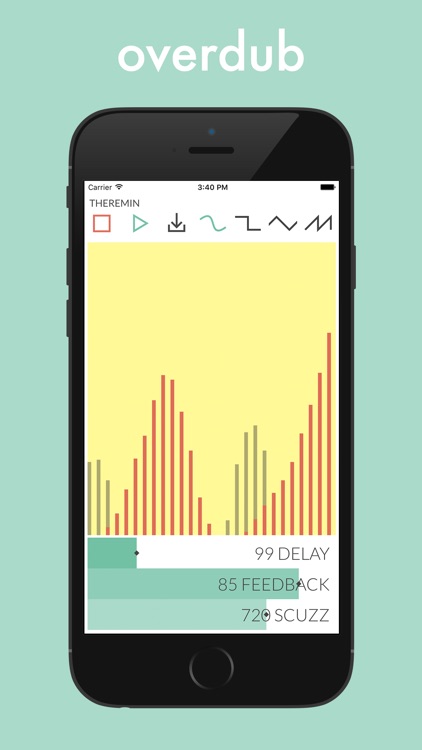 Theremin Synth - Record & Loop screenshot-3