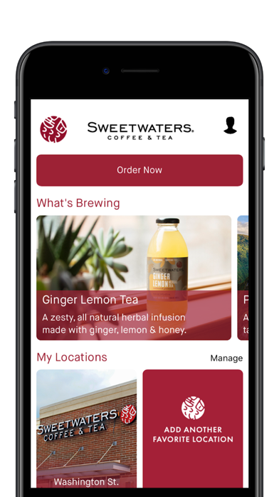 Sweetwaters Coffee & Tea Screenshot