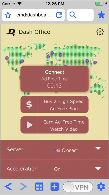 Dash Office VPN