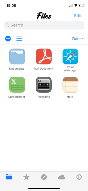 File Manager & Browser Screenshot