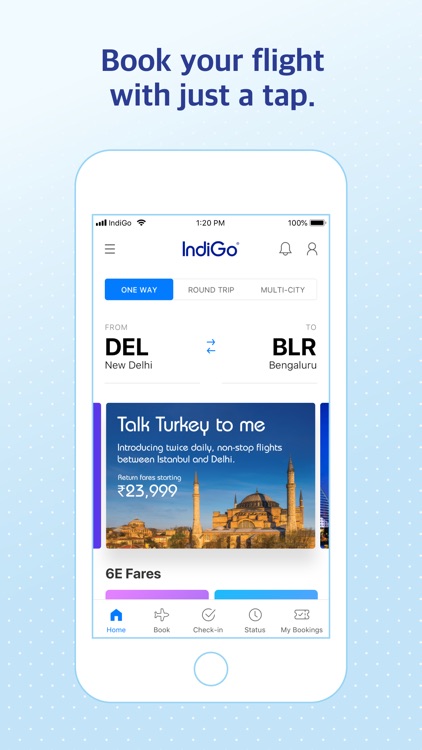 IndiGo | Flight Booking App