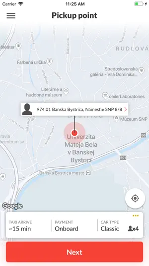 VIP Taxi BB screenshot 2
