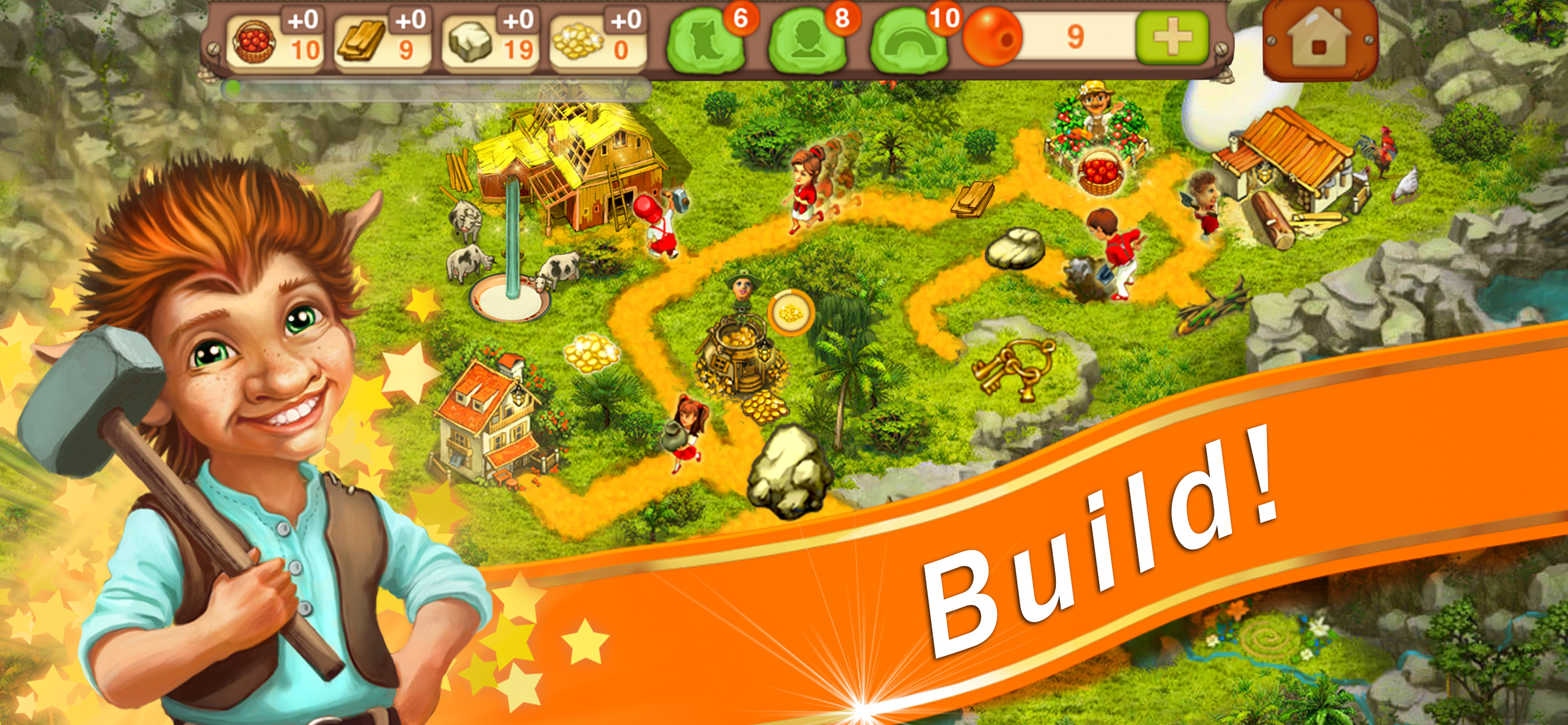 Brownies - magic family game