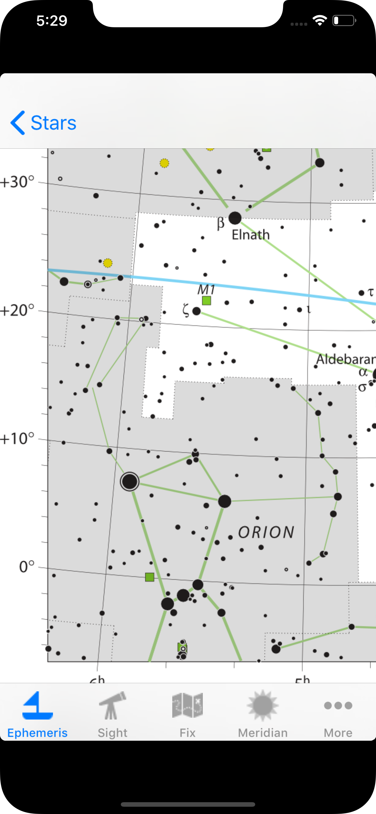 iMariner Celestial Navigation