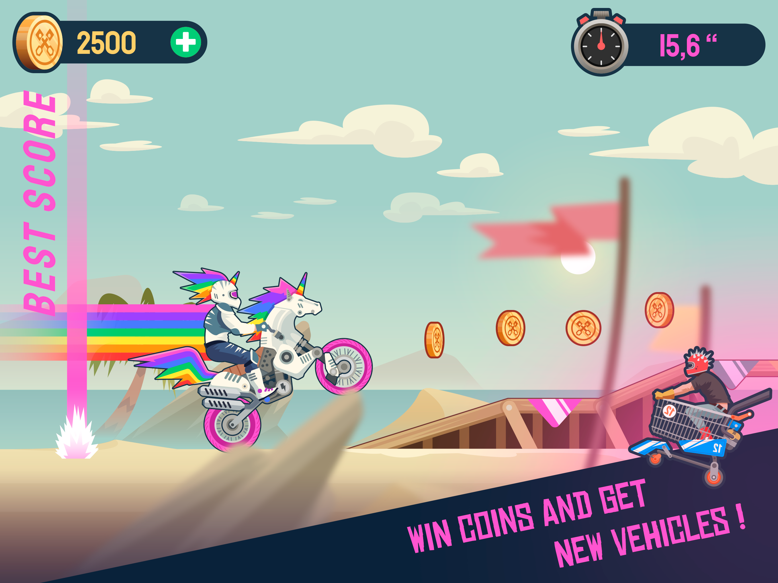 Wheelie Cross – Motorbike Game screenshot 8