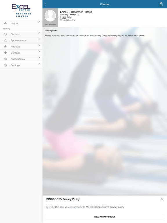 Excel Physiotherapy & Pilates screenshot 3