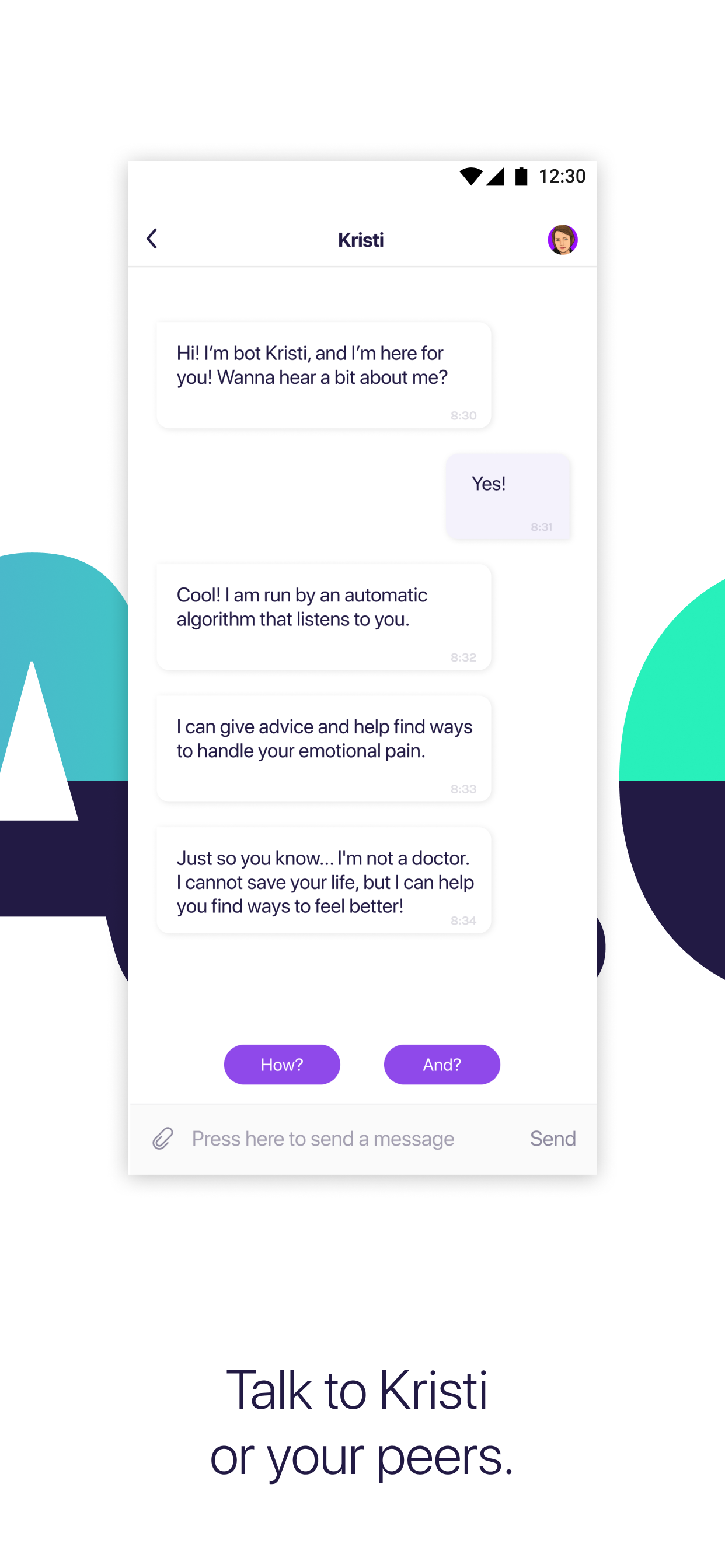 NOTALONE App screenshot 3