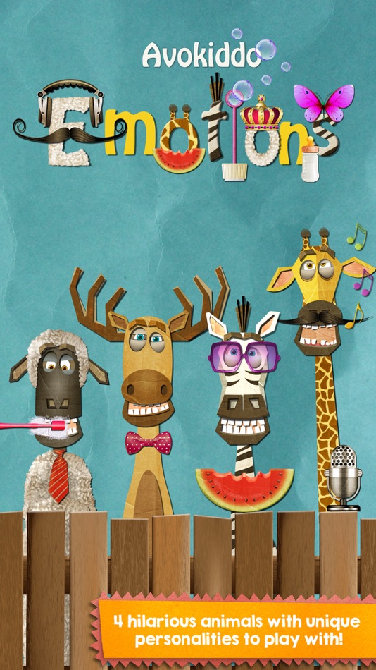 #1. Avokiddo Emotions (iOS) Podle: AVOKIDDO