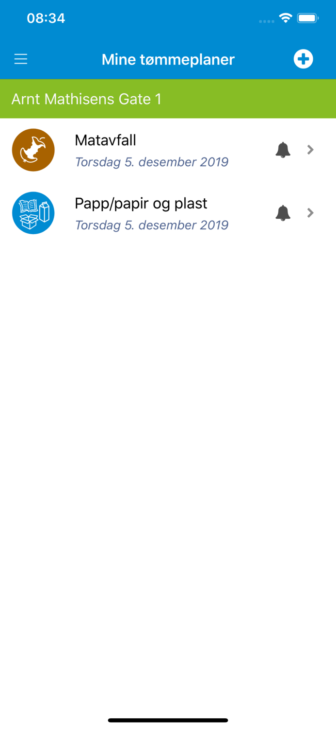 Tømmeplan IR