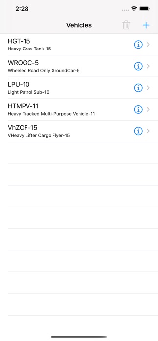 Screenshot of VehicleMaker