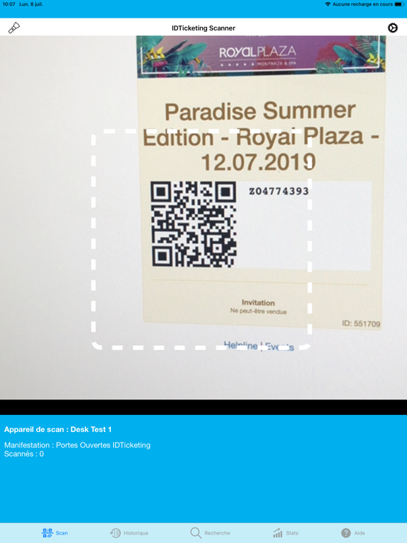 Screenshot #6 pour IDTicketing Scanner