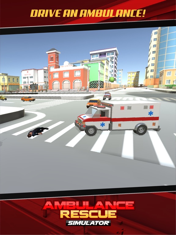 Ambulance Simulator iPad screenshot