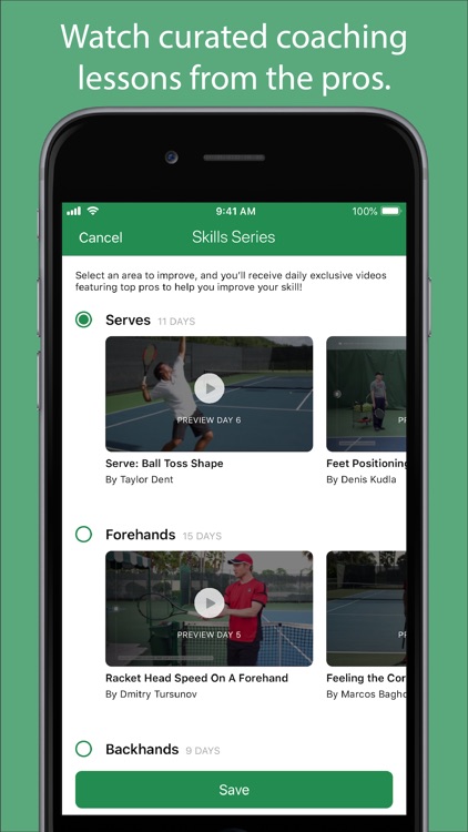 Swing® Tennis Tracker screenshot-4