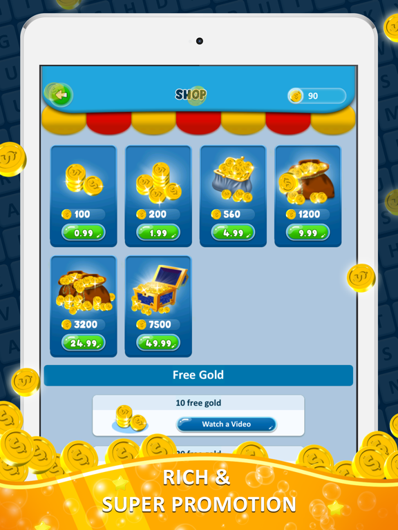 Word Ocean iPad screenshot 4 - Games app