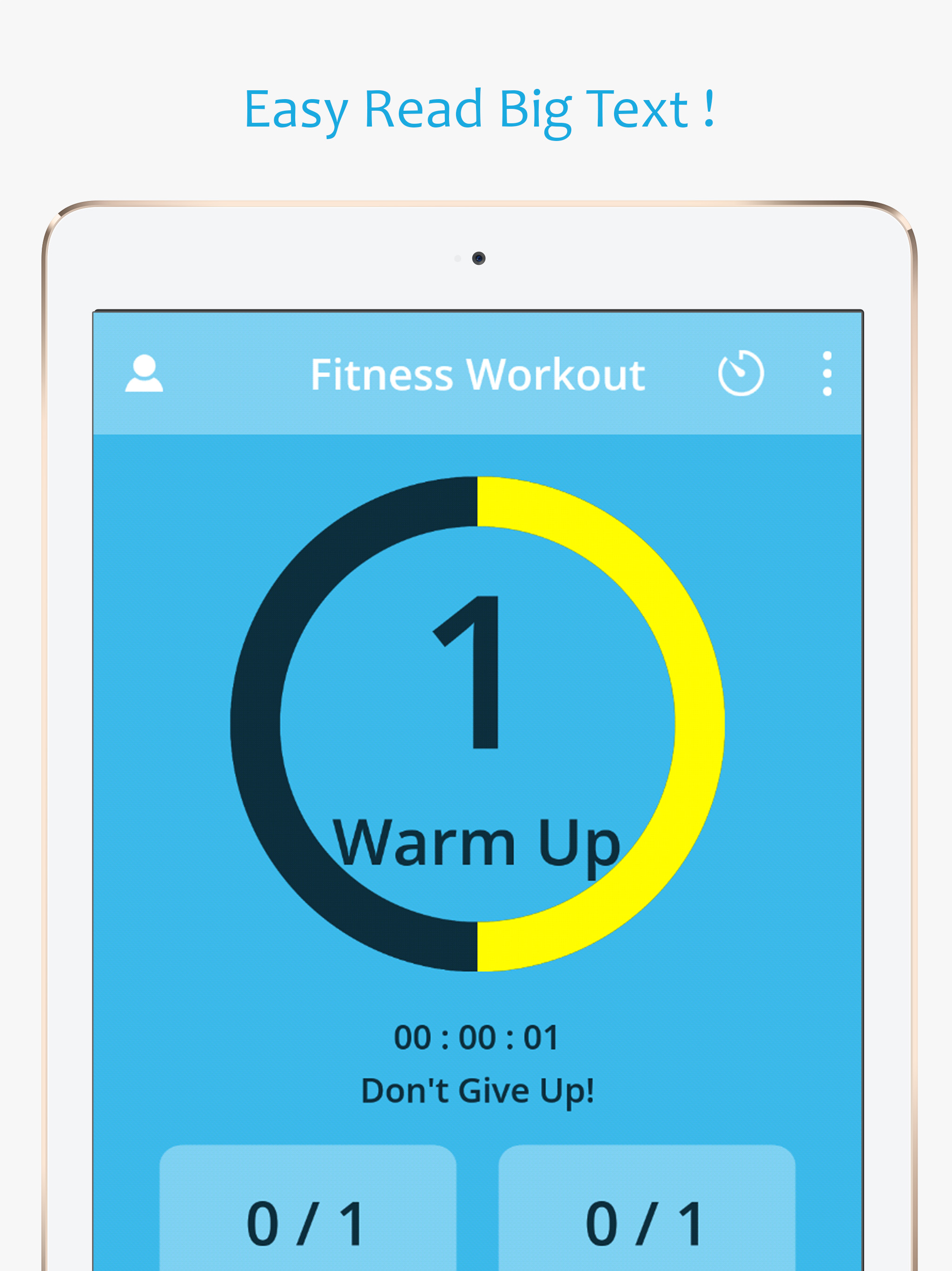 Fitness Workout Timer - Tabata