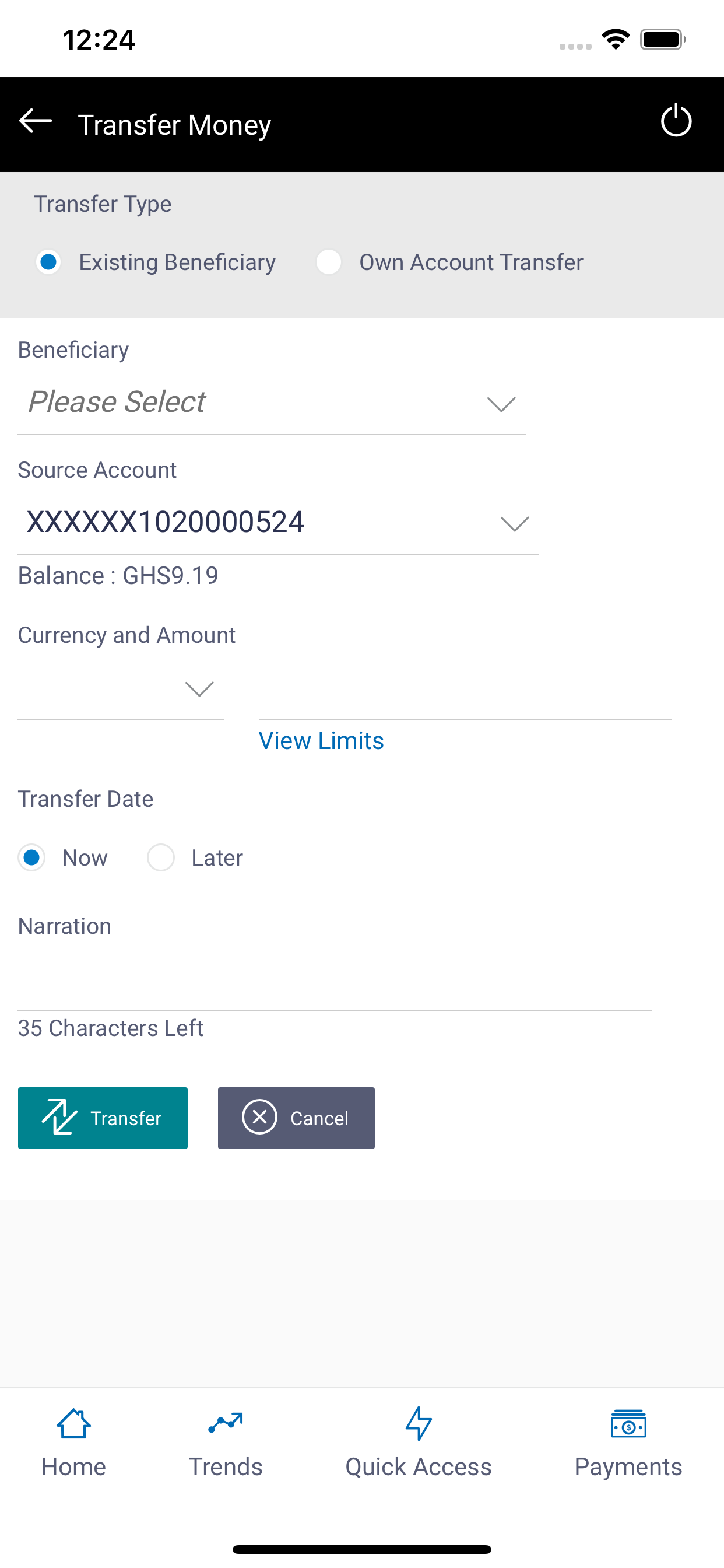 GCB Corporate Banking App screenshot 4