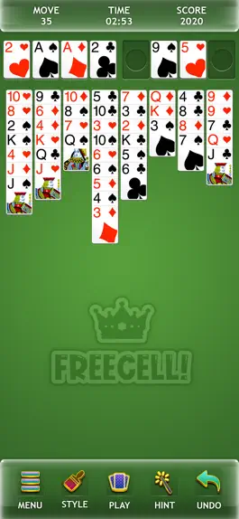 Game screenshot FreeCell - Classic Game mod apk