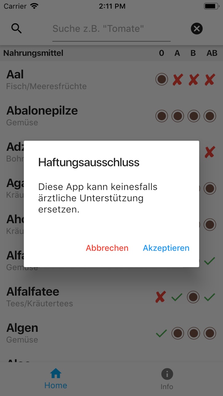 iPhone screenshot