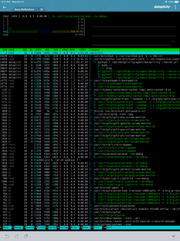 Screenshot #5 pour Dataplicity - Terminal for Pi