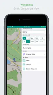 mapp - offline mapping app iphone screenshot 3