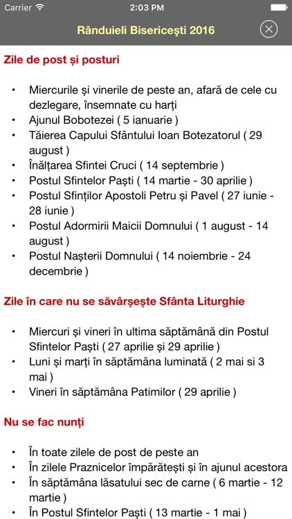 Calendar Creștin Ortodox screenshot-4
