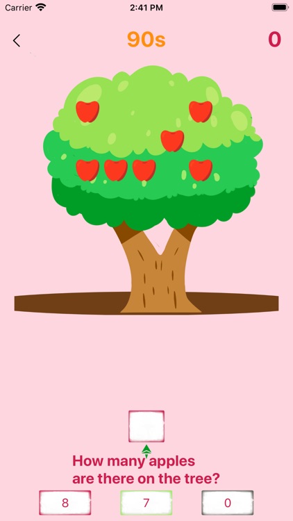 Apple Tree Subtraction