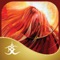 Journey of Love oracle app features vibrant hues and stunning mystical depiction of feminine and natural beauty in 70 paintings by visionary artist Rassouli