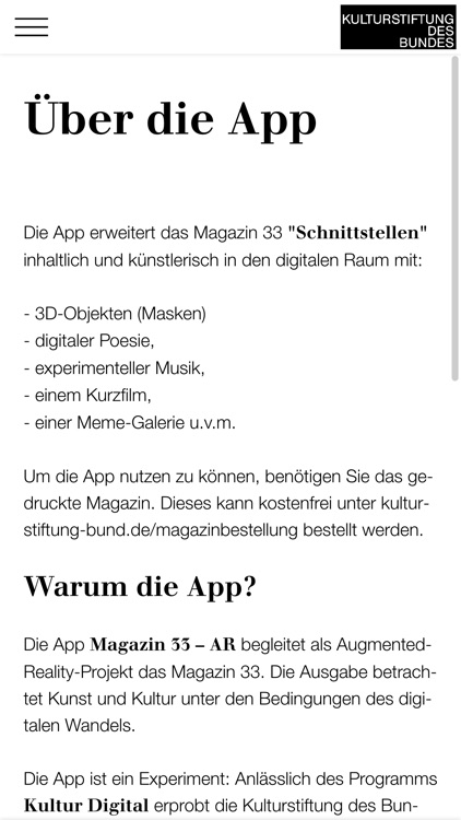 Magazin 33 – AR