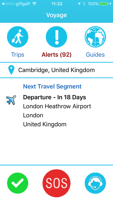 Screenshot #1 pour Voyage App
