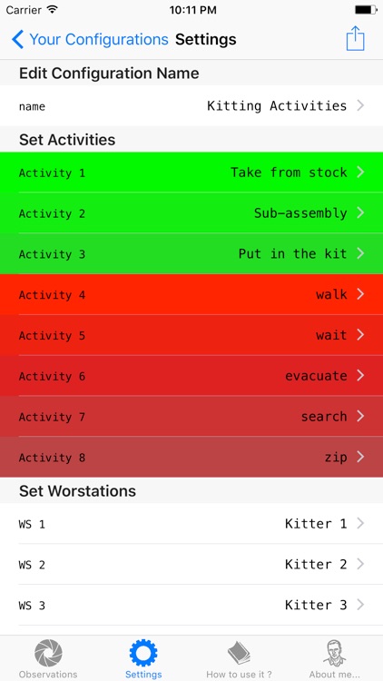 Lean Work Sampling - Lean Tool