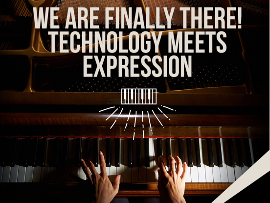 Percebe Expressive Piano iPad screenshot