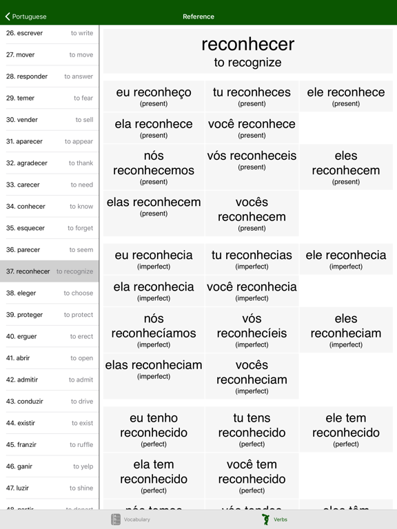 LP Portuguese iPad screenshot 5 - Education app