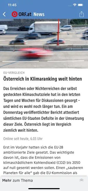 Screenshot 2 ORF.at News iphone